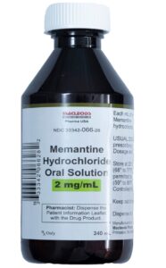 Memantine Hydrochloride Oral Solution, USP 2 mg ml